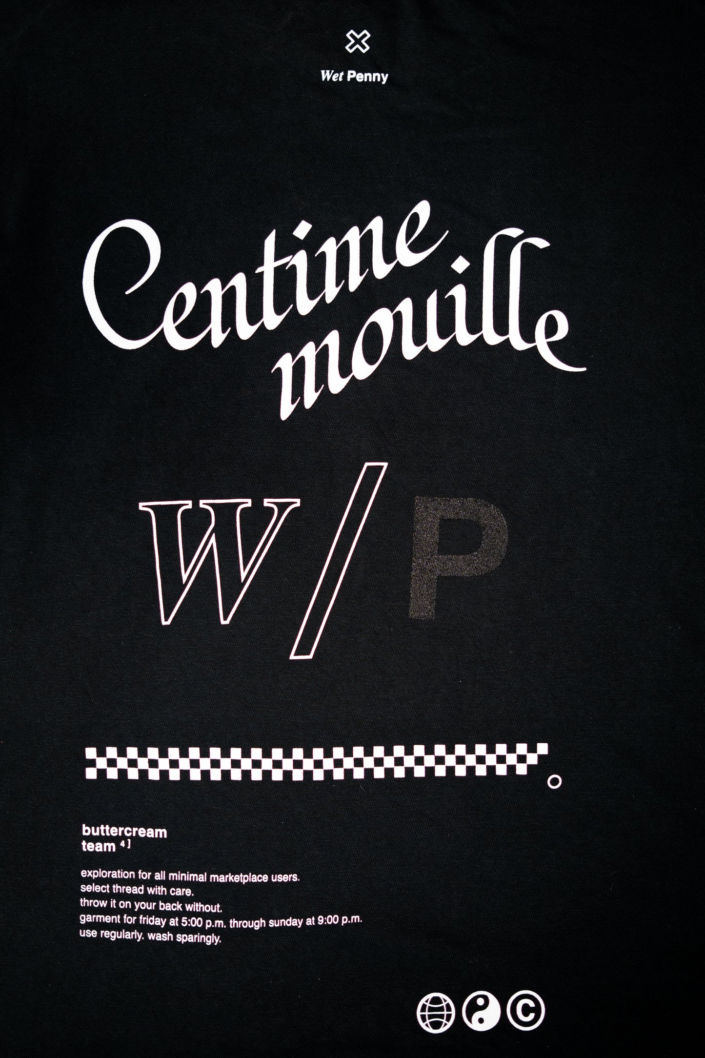 Centime Mouillé | Black
