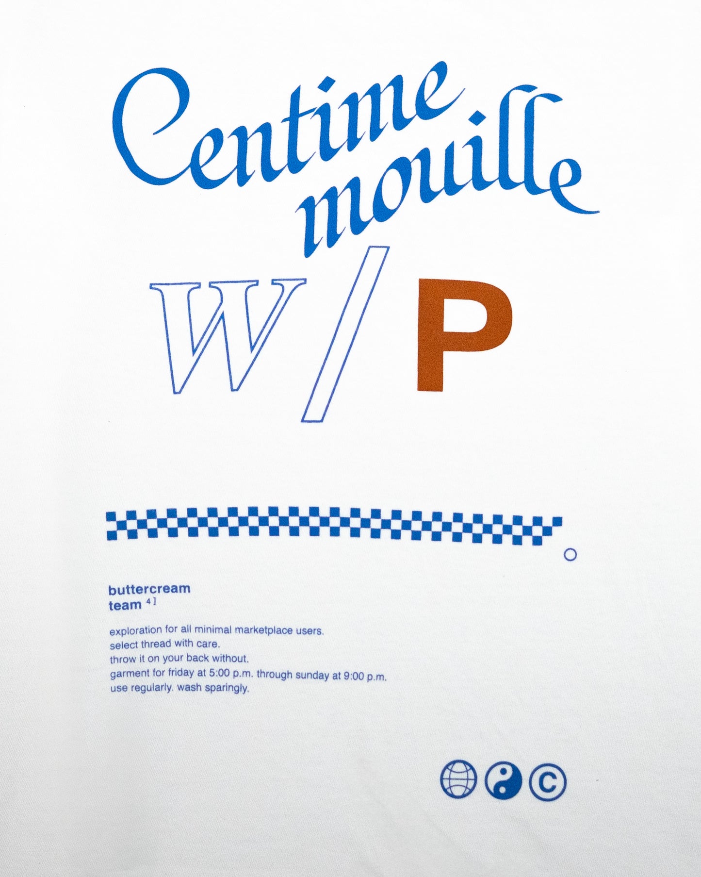 Centime Mouillé | White